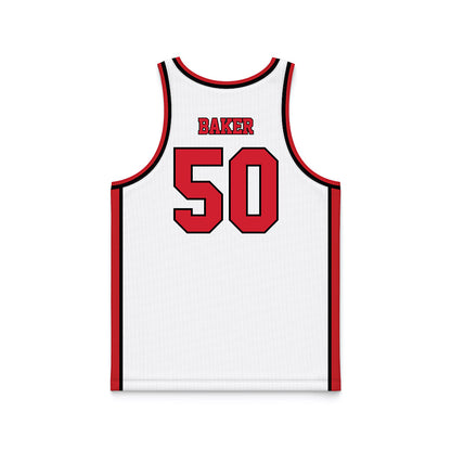 Youngstown State - NCAA Women's Basketball : Sarah Baker - White Basketball Jersey-1