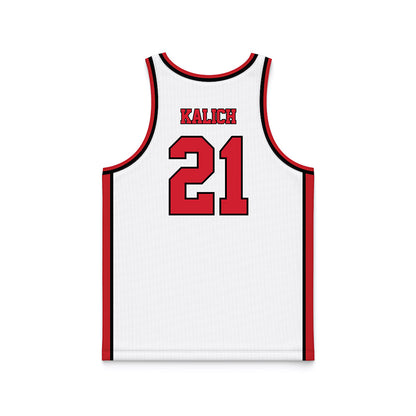 Youngstown State - NCAA Women's Basketball : Mia Kalich - White Basketball Jersey-1