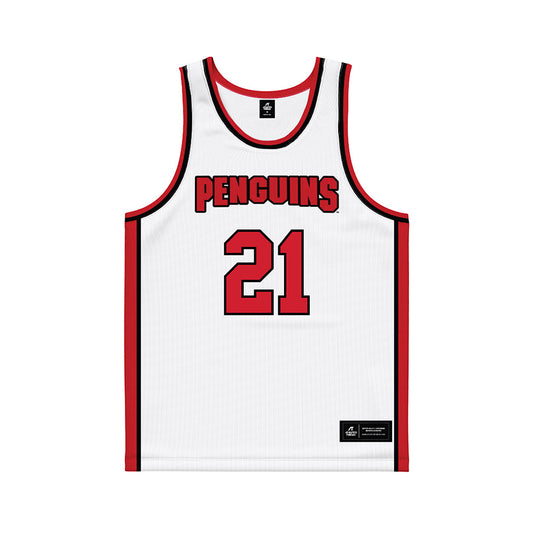 Youngstown State - NCAA Women's Basketball : Mia Kalich - White Basketball Jersey-0