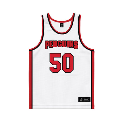 Youngstown State - NCAA Women's Basketball : Sarah Baker - White Basketball Jersey-0