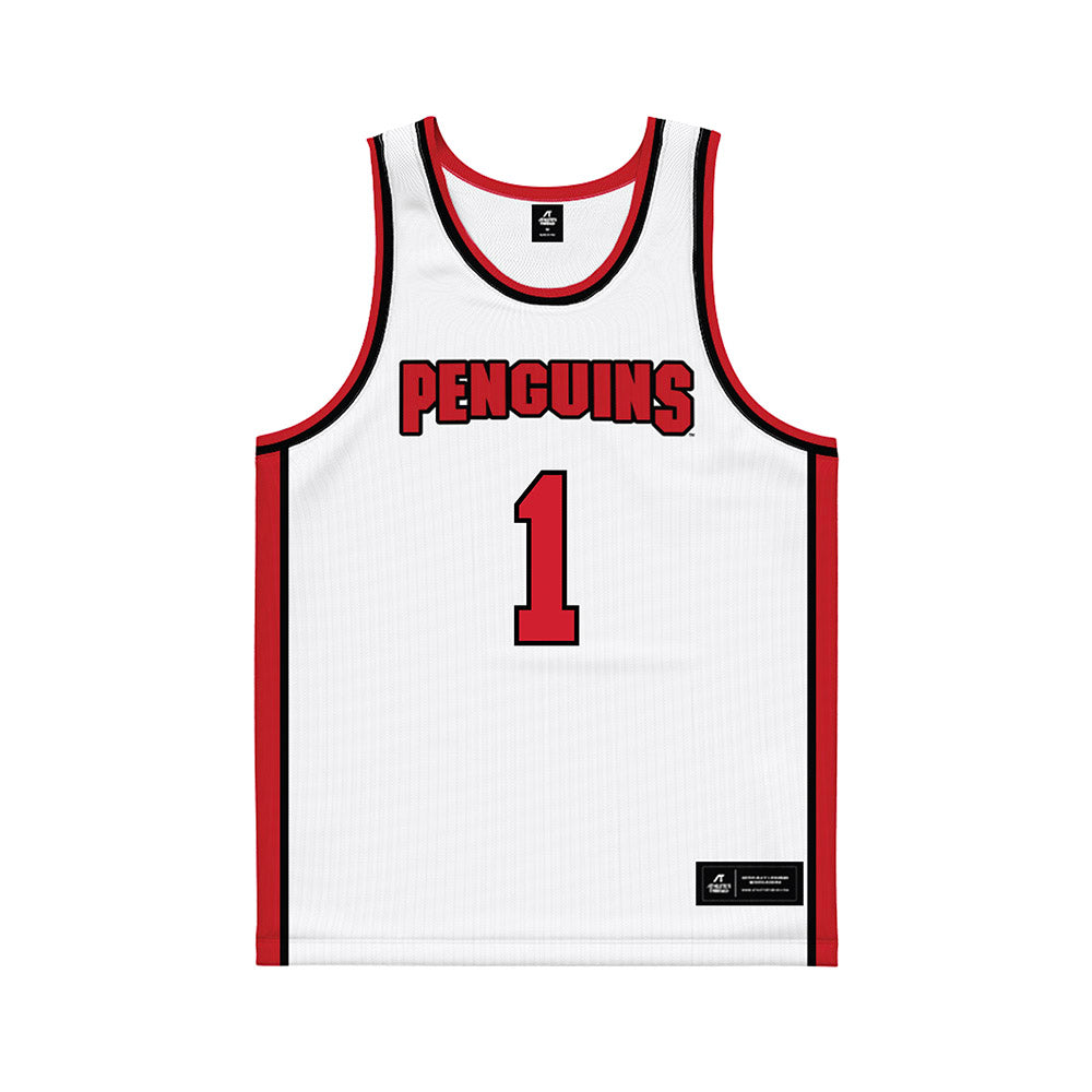 Youngstown State - NCAA Women's Basketball : Evelyn McKnight - White Basketball Jersey-0