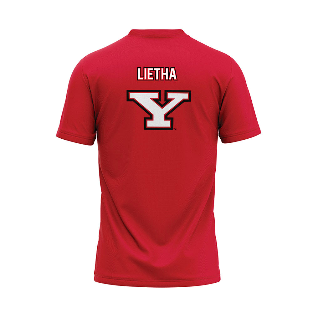 Youngstown State - NCAA Women's Bowling : Taylor Lietha - Red Jersey-1