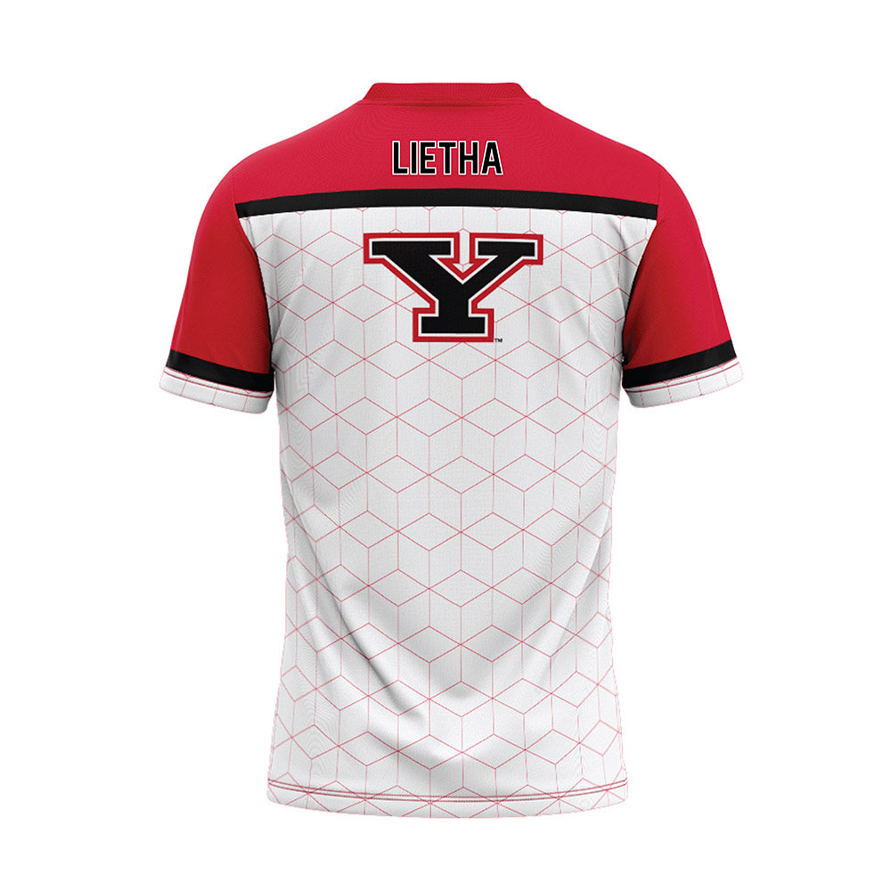 Youngstown State - NCAA Women's Bowling : Taylor Lietha - White Jersey-1