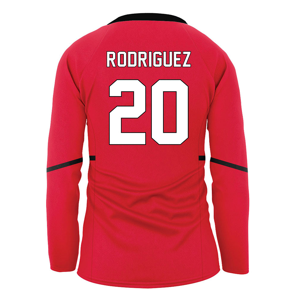 Youngstown State - NCAA Women's Volleyball : Hayden Rodriguez - Red Volleyball Jersey-1