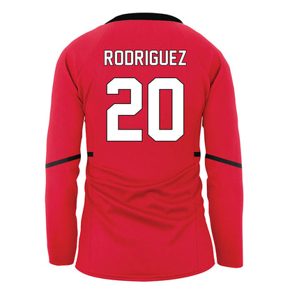 Youngstown State - NCAA Women's Volleyball : Hayden Rodriguez - Red Volleyball Jersey-1