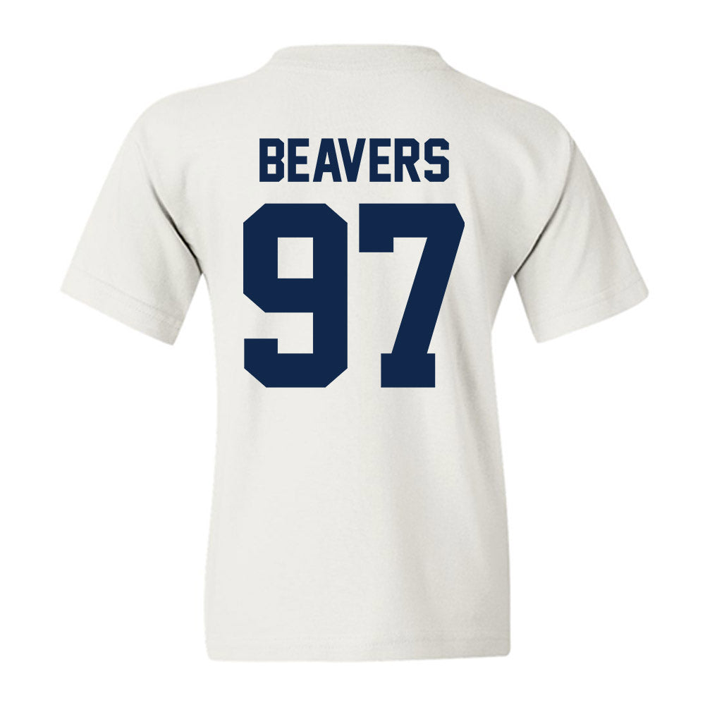 Ole Miss - NCAA Football : Kamron Beavers - Youth T-Shirt-1