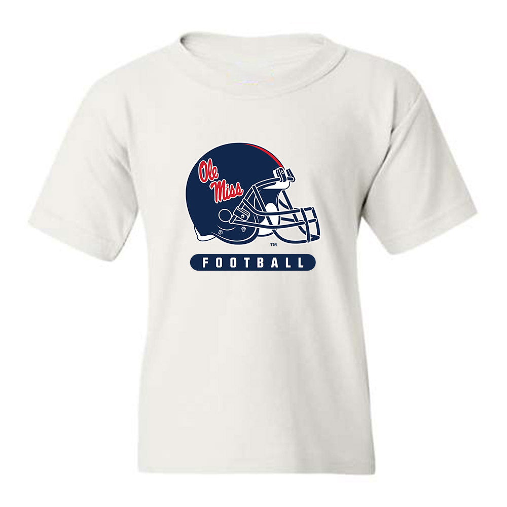 Ole Miss - NCAA Football : Pat Broomfield - Youth T-Shirt