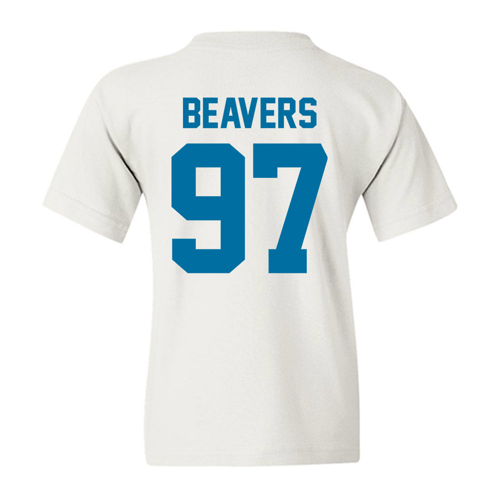 Ole Miss - NCAA Football : Kamron Beavers - Youth T-Shirt-1