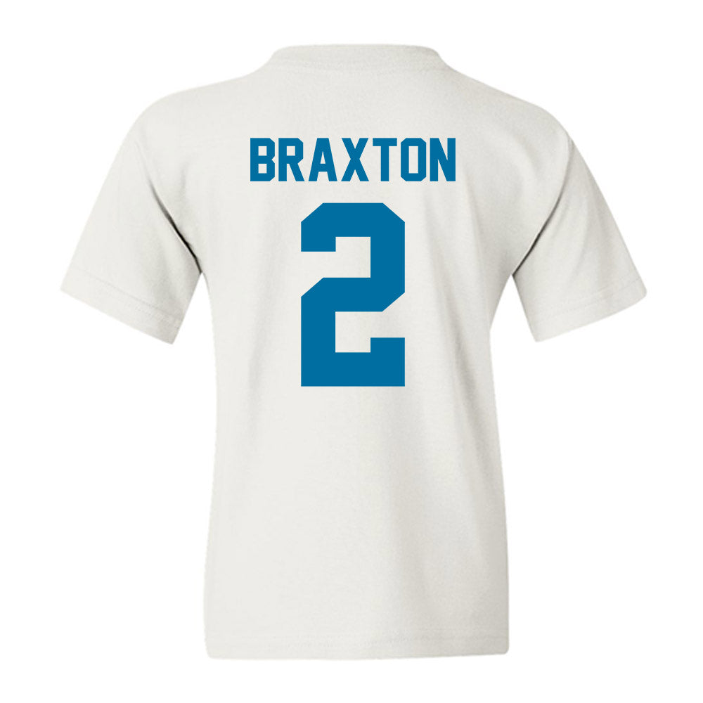 Ole Miss - NCAA Football : Jaylon Braxton - Youth T-Shirt-1
