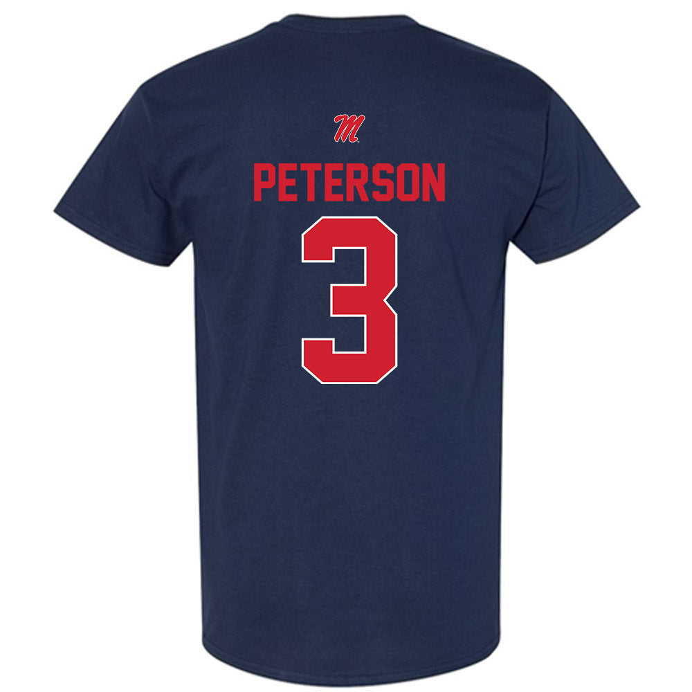 Ole Miss - NCAA Women's Basketball : Kaitlin Peterson - Classic Shersey T-Shirt-1