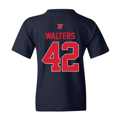 Ole Miss - NCAA Football : Bryson Walters - Youth T-Shirt-1