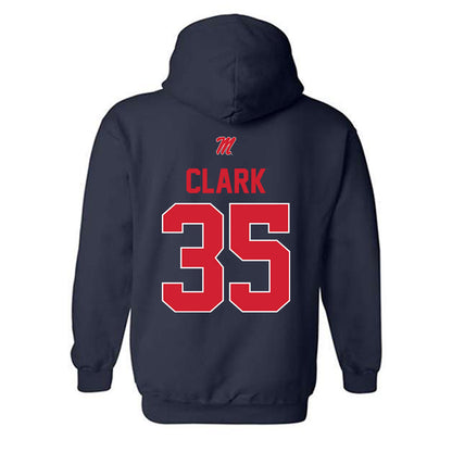 Ole Miss - NCAA Football : Cameron Clark - Classic Shersey Hooded Sweatshirt-1