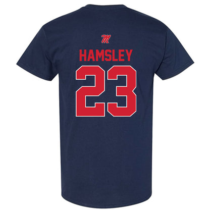 Ole Miss - NCAA Football : George Hamsley - T-Shirt-1