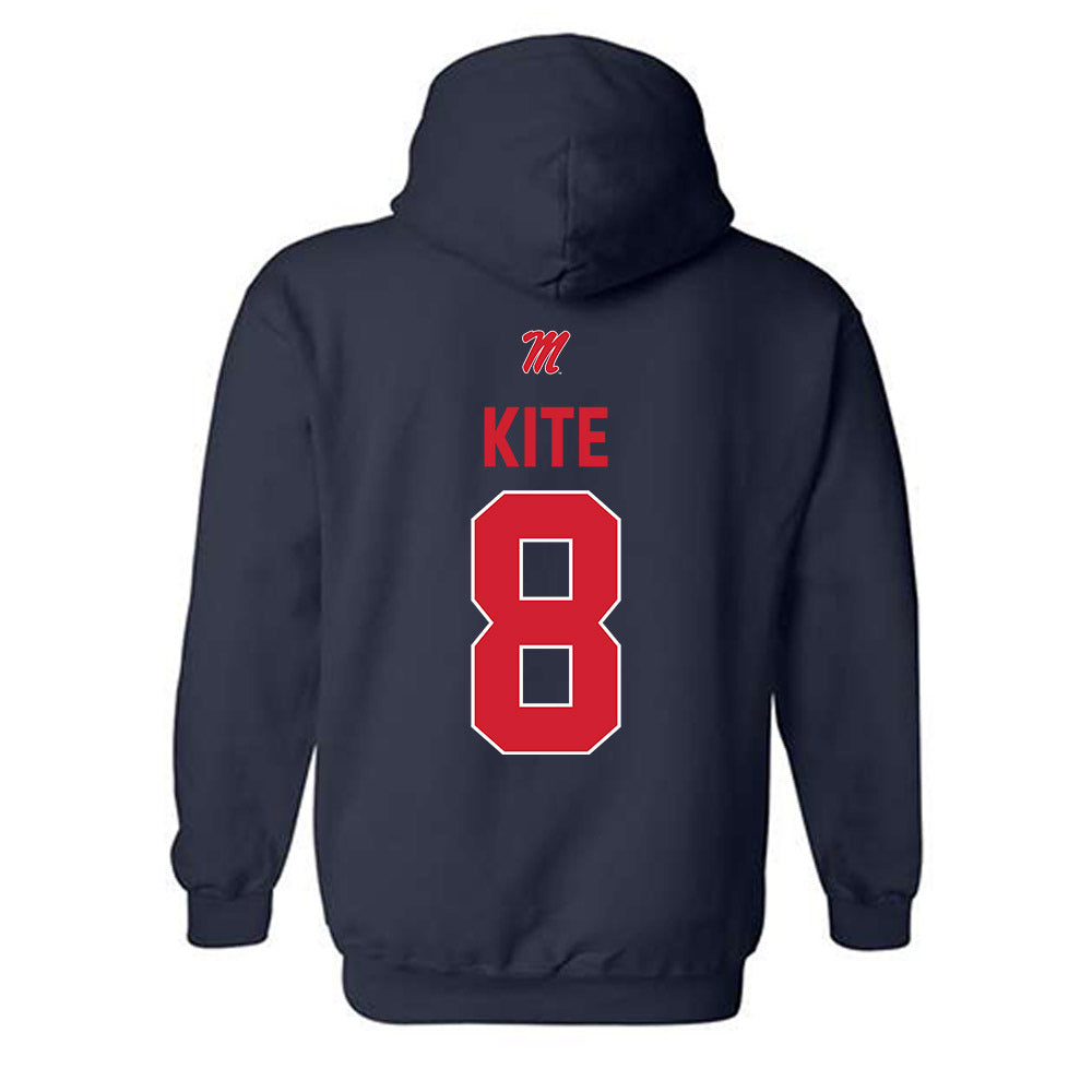 Ole Miss - NCAA Football : Antonio Kite - Hooded Sweatshirt-1