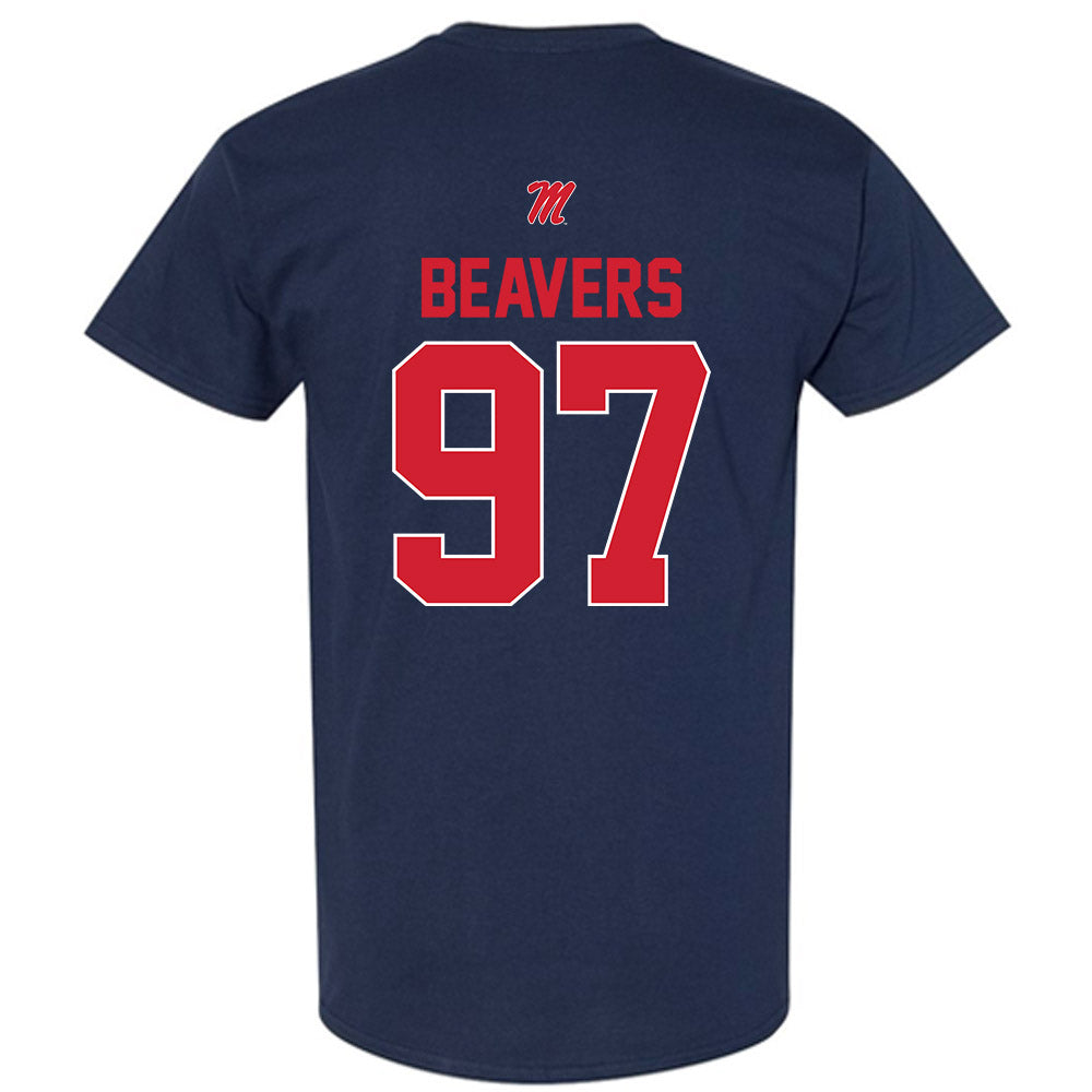 Ole Miss - NCAA Football : Kamron Beavers - Classic Shersey T-Shirt-1