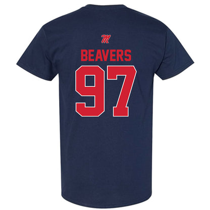 Ole Miss - NCAA Football : Kamron Beavers - Classic Shersey T-Shirt-1