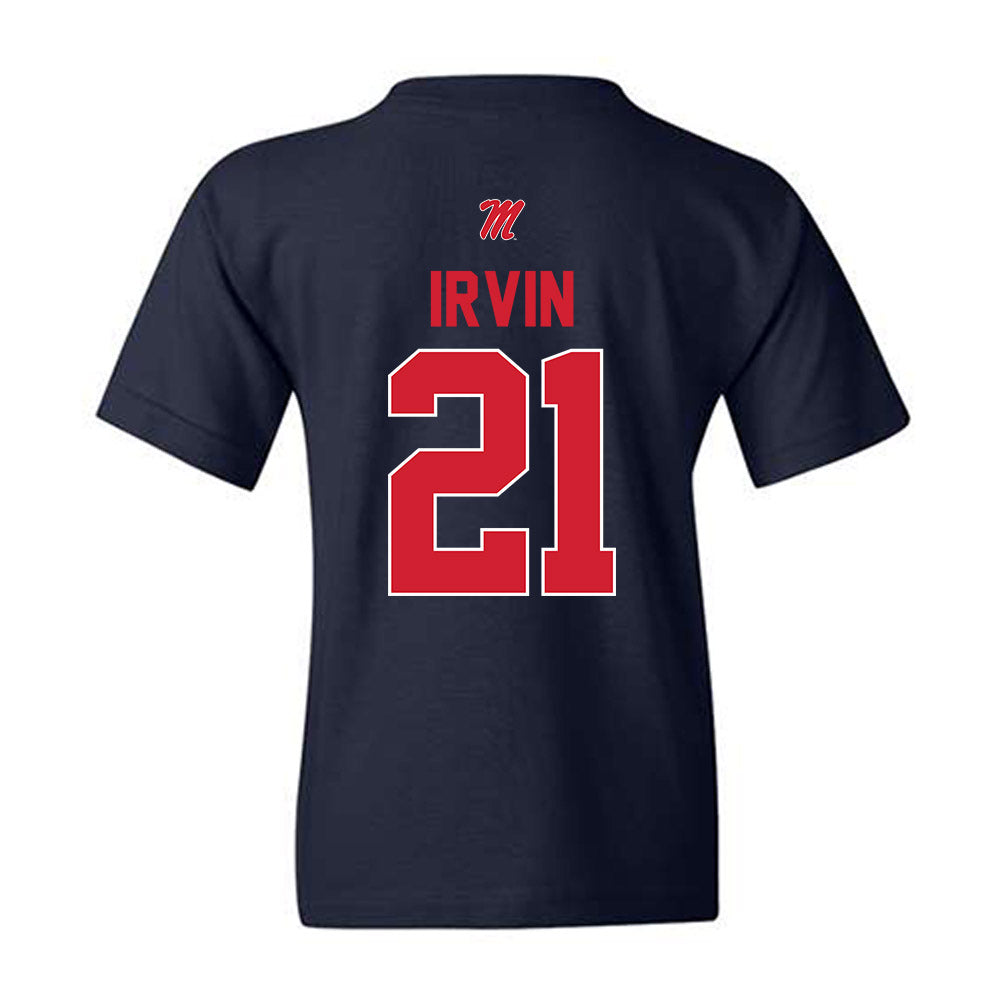 Ole Miss - NCAA Women's Soccer : Teaghan Irvin - Classic Shersey Youth T-Shirt-1