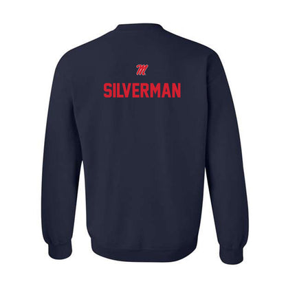 Ole Miss - NCAA Cheerleading : Nicklaus Silverman - Classic Shersey Crewneck Sweatshirt-1