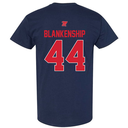 Ole Miss - NCAA Football : Caleb Blankenship - Classic Shersey T-Shirt-1