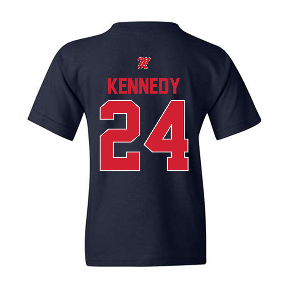 Ole Miss - NCAA Softball : Payton Kennedy - Youth T-Shirt-1