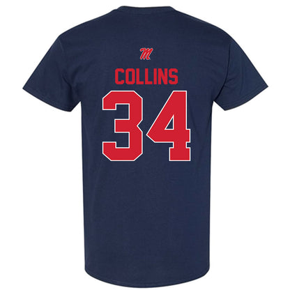 Ole Miss - NCAA Football : Raymond Collins - T-Shirt-1