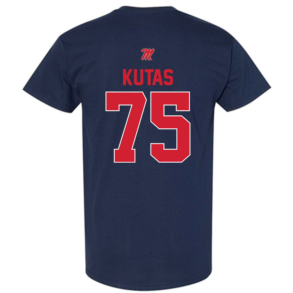 Ole Miss - NCAA Football : Patrick Kutas - T-Shirt-1