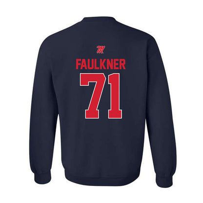 Ole Miss - NCAA Football : Emanuel Faulkner - Classic Shersey Crewneck Sweatshirt-1