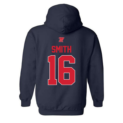 Ole Miss - NCAA Football : Maealiuaki Smith - Hooded Sweatshirt-1