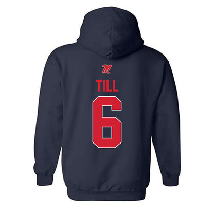 Ole Miss - NCAA Softball : Kaidance Till - Hooded Sweatshirt-1