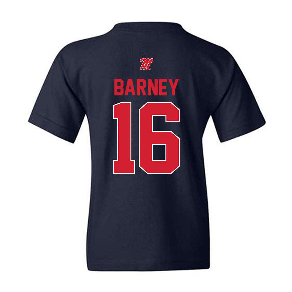 Ole Miss - NCAA Football : Dorian Barney - Classic Shersey Youth T-Shirt-1