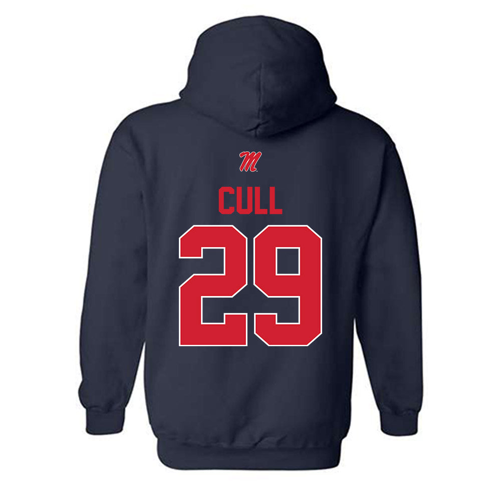 Ole Miss - NCAA Football : Nick Cull - Hooded Sweatshirt-1