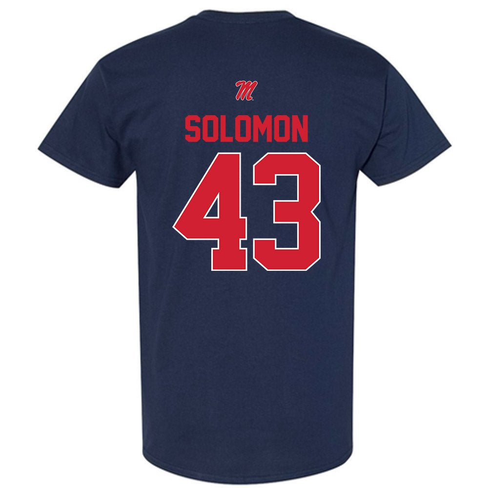 Ole Miss - NCAA Football : Isreal Solomon - Classic Shersey T-Shirt-1