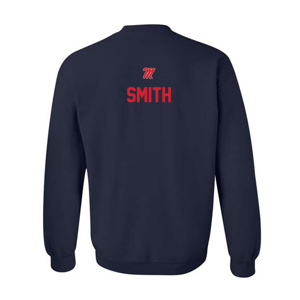Ole Miss - NCAA Cheerleading : Isaac Smith - Classic Shersey Crewneck Sweatshirt-1
