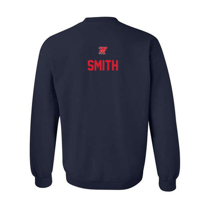 Ole Miss - NCAA Cheerleading : Isaac Smith - Classic Shersey Crewneck Sweatshirt-1