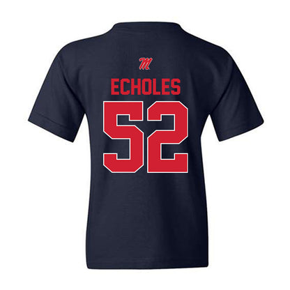 Ole Miss - NCAA Football : William Echoles - Youth T-Shirt-1