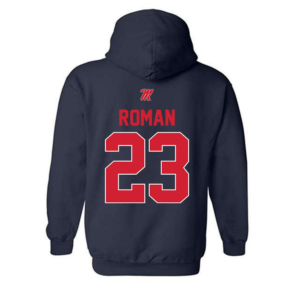 Ole Miss - NCAA Softball : Taylor Roman - Hooded Sweatshirt-1