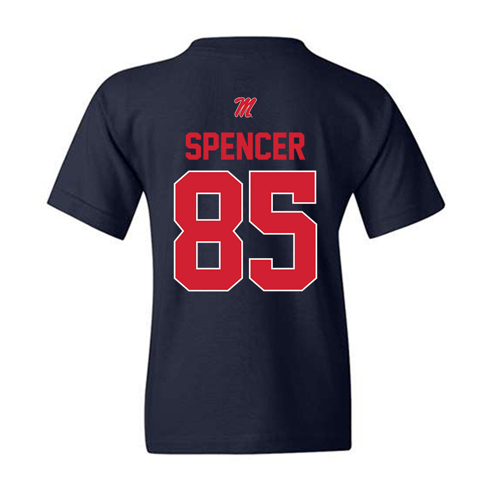 Ole Miss - NCAA Football : Isaiah Spencer - Classic Shersey Youth T-Shirt-1