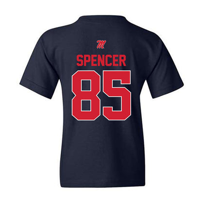 Ole Miss - NCAA Football : Isaiah Spencer - Classic Shersey Youth T-Shirt-1