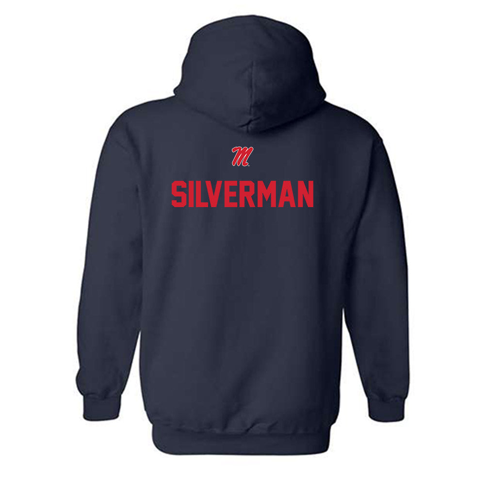 Ole Miss - NCAA Cheerleading : Nicklaus Silverman - Classic Shersey Hooded Sweatshirt-1