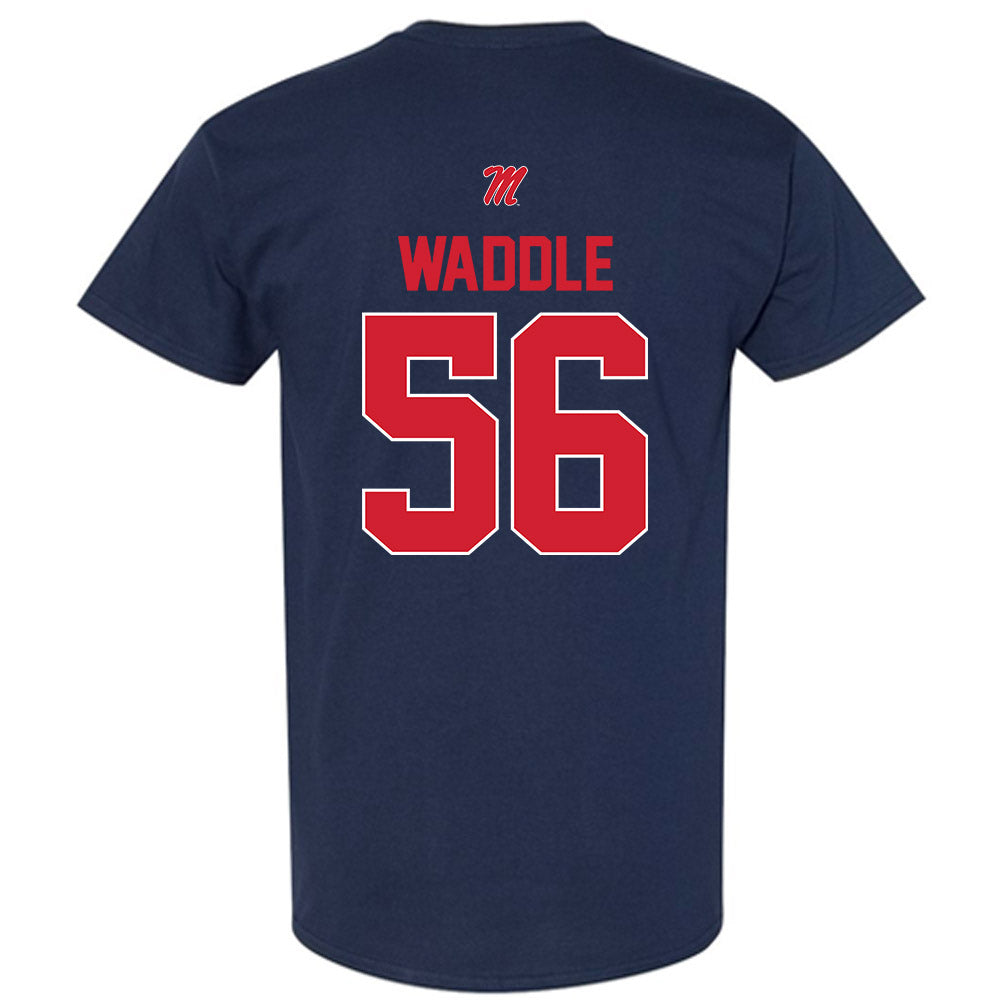 Ole Miss - NCAA Football : Mason Waddle - T-Shirt-1