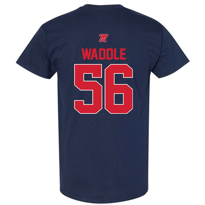 Ole Miss - NCAA Football : Mason Waddle - T-Shirt-1