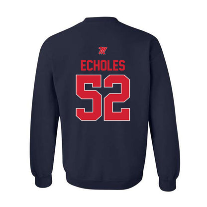 Ole Miss - NCAA Football : William Echoles - Crewneck Sweatshirt-1