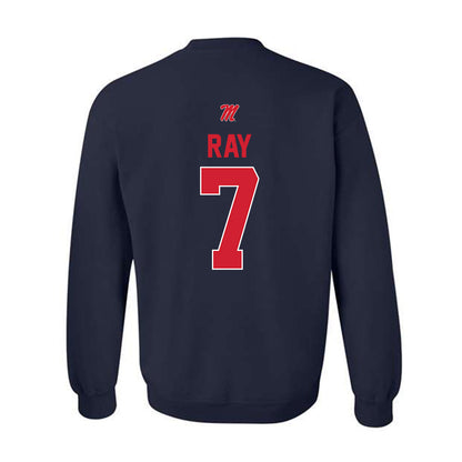 Ole Miss - NCAA Football : Traylon Ray - Crewneck Sweatshirt-1