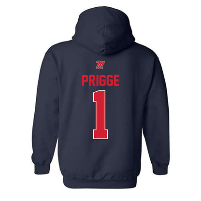 Ole Miss - NCAA Women's Soccer : Taylor Prigge - Classic Shersey Hooded Sweatshirt-1