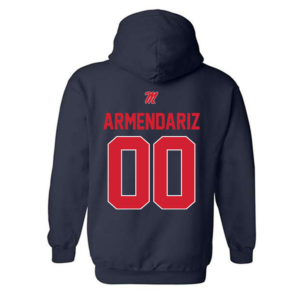 Ole Miss - NCAA Softball : Madelyn Armendariz - Classic Shersey Hooded Sweatshirt-1