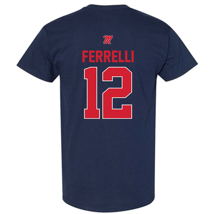 Ole Miss - NCAA Football : Luke Ferrelli - Classic Shersey T-Shirt-1