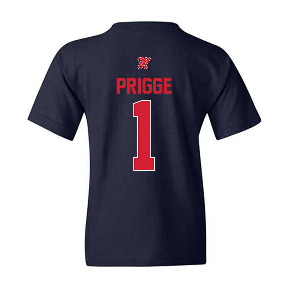 Ole Miss - NCAA Women's Soccer : Taylor Prigge - Classic Shersey Youth T-Shirt-1