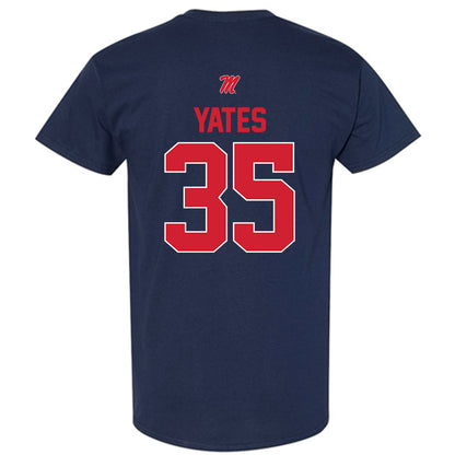 Ole Miss - NCAA Football : Damarius Yates - Classic Shersey T-Shirt-1