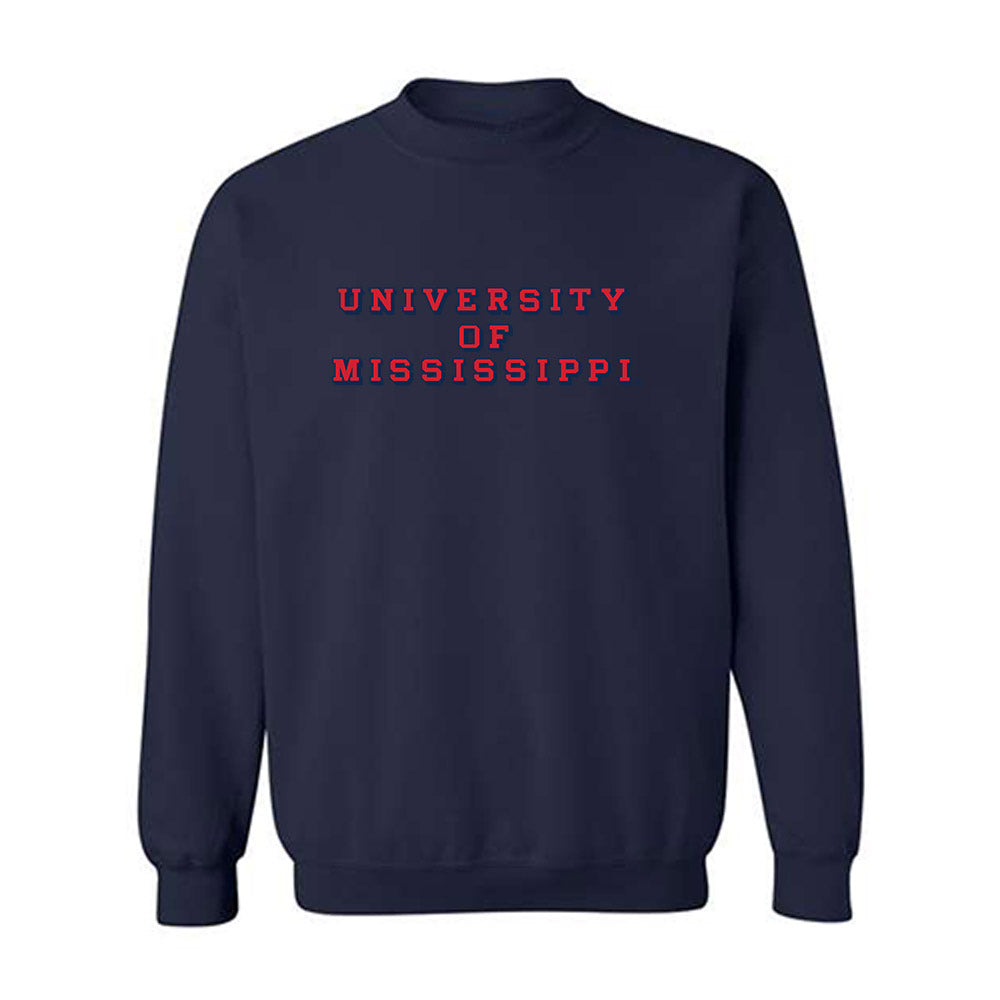 Ole Miss - NCAA Football : Jalyn Crawford - Classic Shersey Crewneck Sweatshirt-0