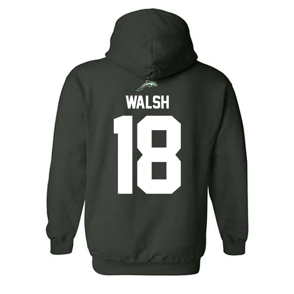 Jacksonville - NCAA Baseball : Alex Walsh - Classic Shersey Hooded Sweatshirt-1